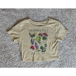 Harry Potter Herbology Crop Top